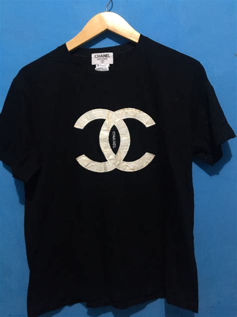 chanel t-shirts for sale|chanel tee shirts vintage.